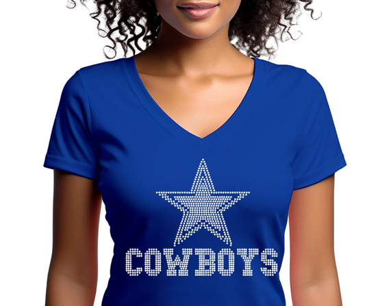 Cowboys  Bling Tee