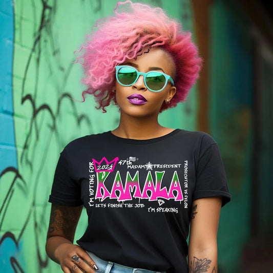 Kamala Graffiti T Shirt