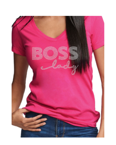 Boss Lady Bling Tee